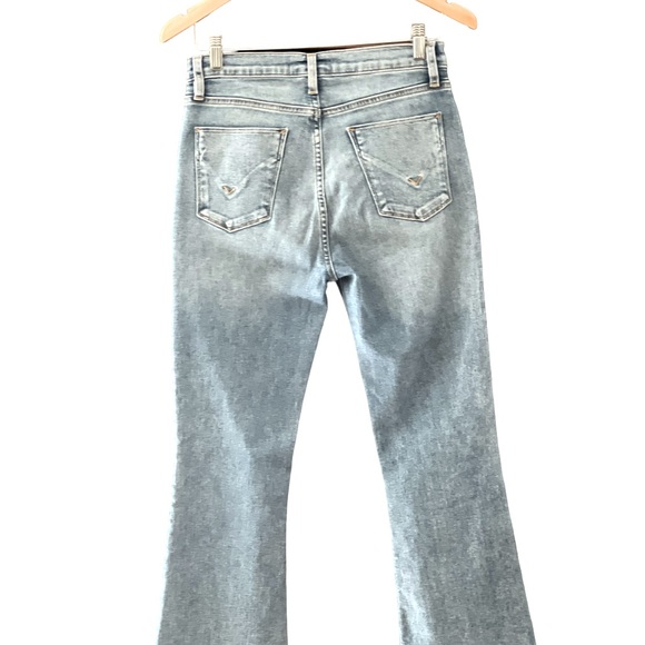 HUDSON~BARBARA BOOTCUT KNEE WORN DETAILS ~ SZ 27 - Picture 3 of 6